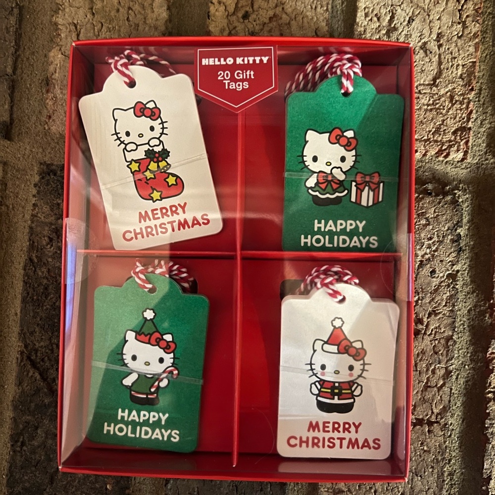 Hello Kitty Gift Tags 💚